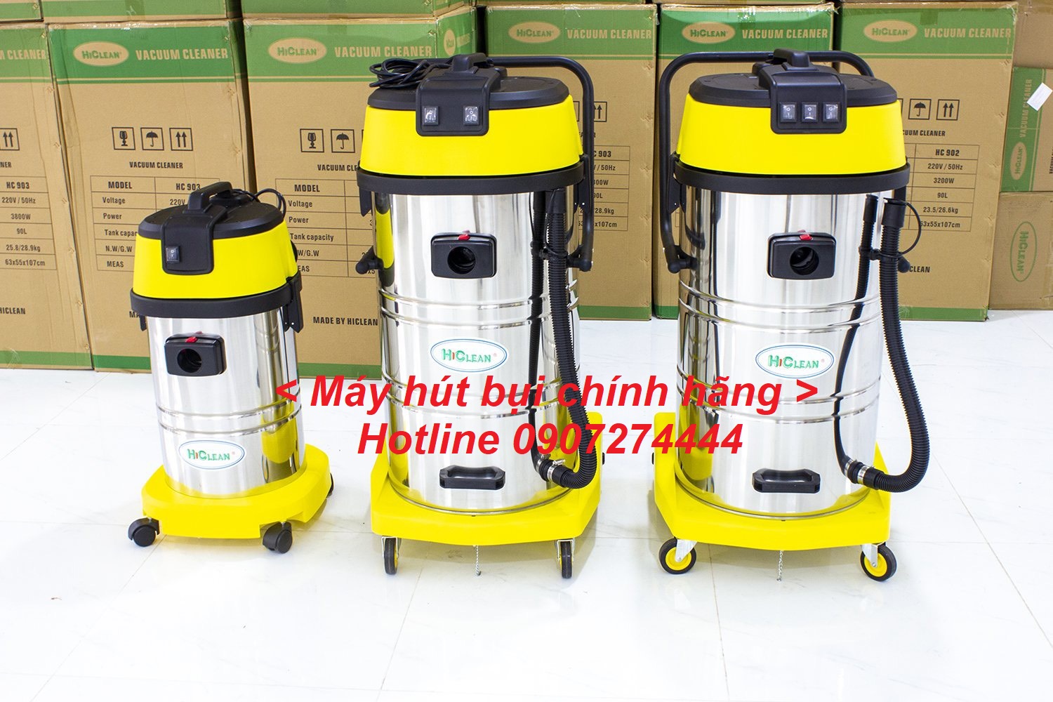 Máy hút bụi công nghiệp HICLEAN HC301 1600W 30Lit (01 motor) - Ảnh 4