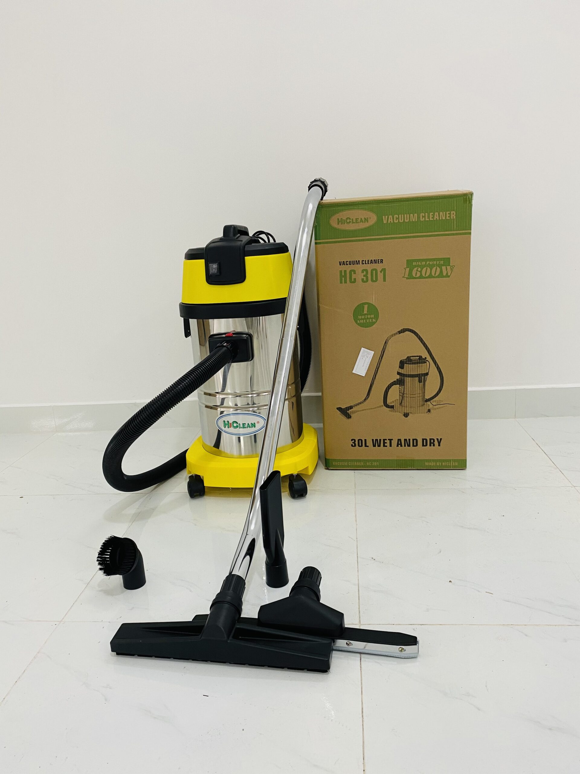 Máy hút bụi công nghiệp HICLEAN HC301 1600W 30Lit (01 motor) - Ảnh 5
