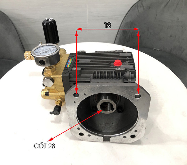 Đầu nén áp 3WZ-2012 dùng cho máy Promac M36 10HP 3600PSI - Ảnh 4