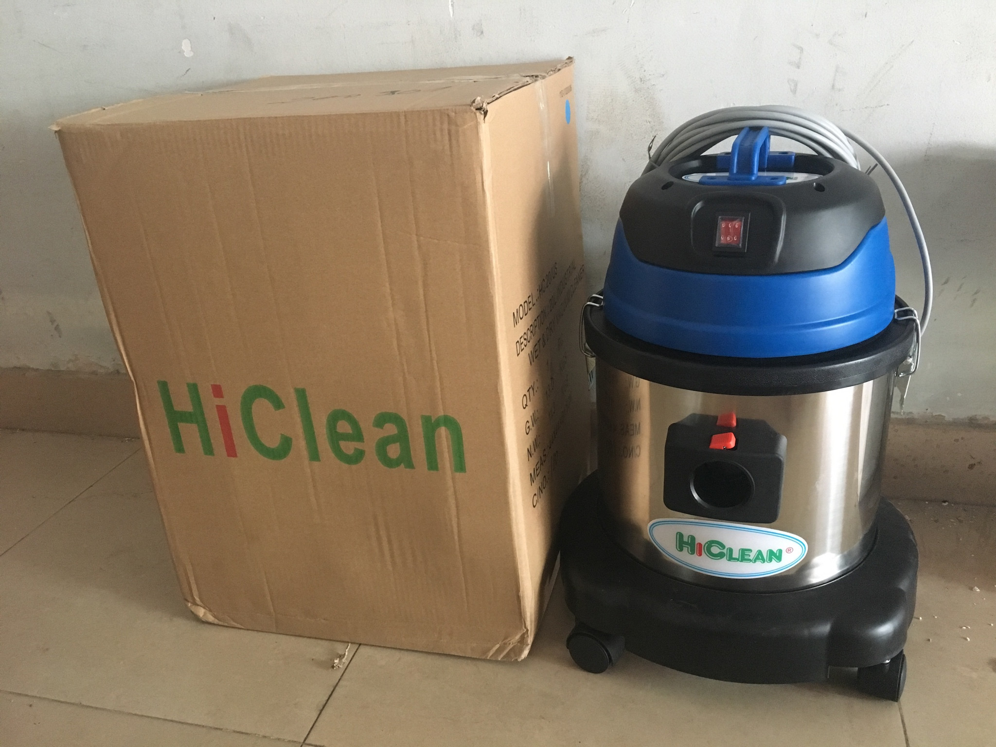 Máy hút bụi công nghiệp HiClean HC 20/US - Ảnh 4