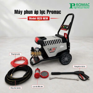 Máy phun áp lực Promac M26 NEW 4.0kW 16l