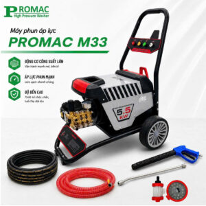 Máy phun áp lực Promac M33 220bar 5.5kW